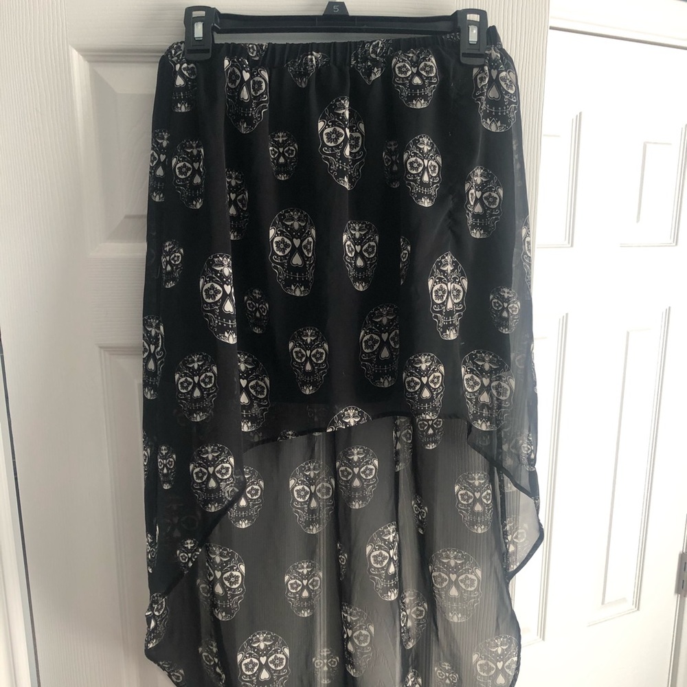 H&M high low skirt